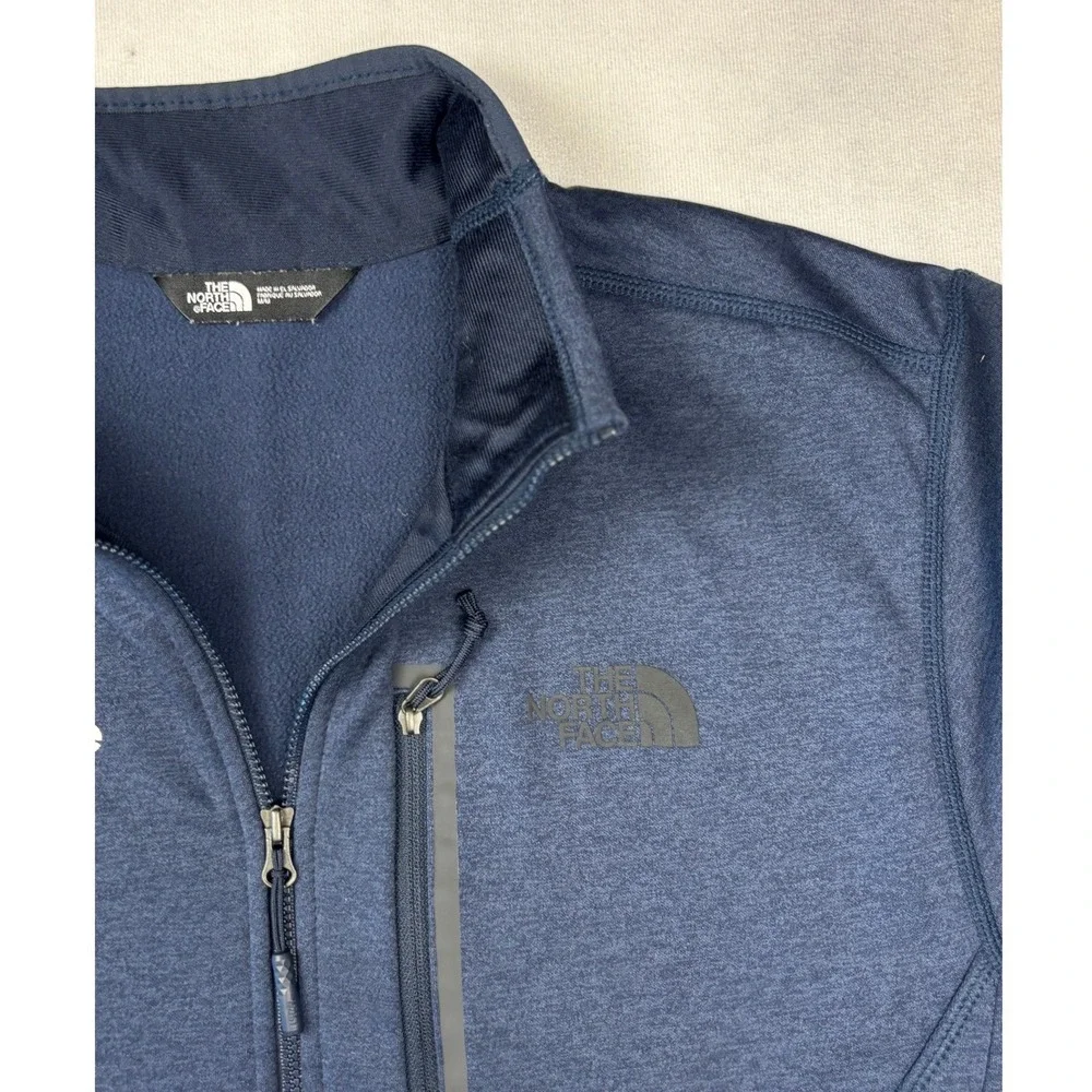 The North Face Mens Skyline Fleece Jacket Navy‎ Blue Birdeye Logo NF0A7V63 M